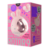 PPP 100% Waterproof Culi-Chiku Kone-Kone Clit And Nipple Rotor 9 Vibe - # Pink  1pc