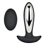 PPP 100% Waterproof Deep Anal Thunder Vibe Remote Control Anal Plug Vibrator  1pc