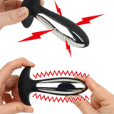 PPP 100% Waterproof Deep Anal Thunder Vibe Remote Control Anal Plug Vibrator  1pc
