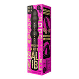 PPP 100% Waterproof Naka-Iki Triple Ball Vibe 9 Vibrating Massage Stick - # Black  1pc