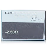 Clalen 1 Day O2O2 Clear Contact Lenses - -2.50  30pcs