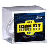 LOVE FACTOR Iron Fit No.1 Heavy Duty Steel Double Cock Ring  1 pc