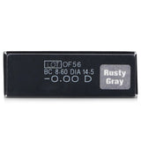 Pia Lilmoon Rusty Gray 1 Day Color Contact Lenses -0.00  10pcs