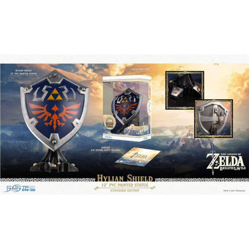 FIRST 4 FIGURES The Legend of Zelda: Breath of the Wild: Hylian Shield (Standard edition)  29 x 20 x 13mm