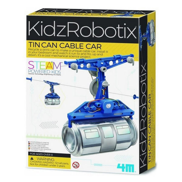 4M KidzRobotix/Tin Can Cable Car  39x17x25mm