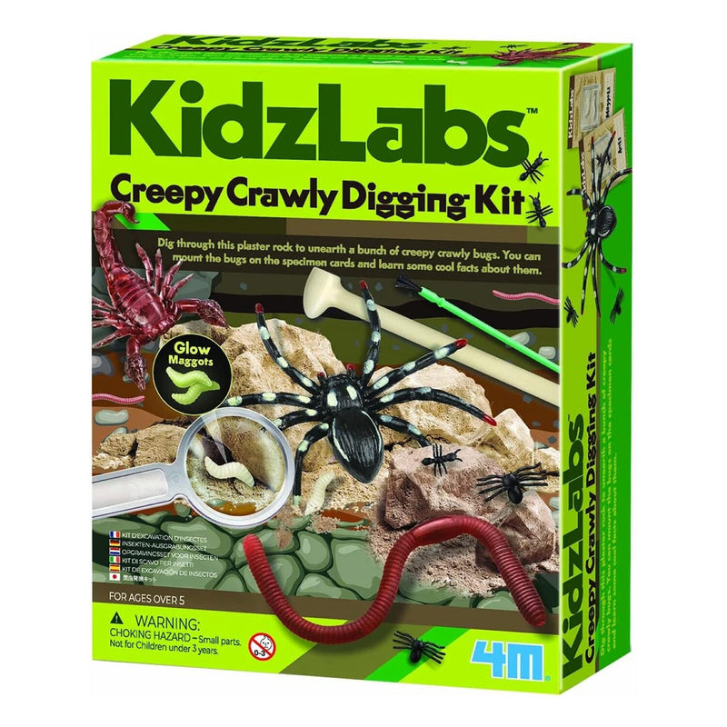 4M KidzLabs/Creepy Crawly Digging Kit  37x18x22.5mm