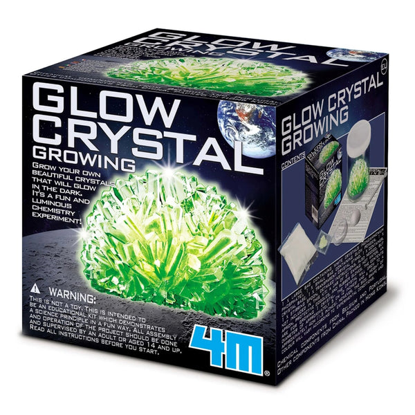 4M Glow Crystal Growing/US  30x20x21mm