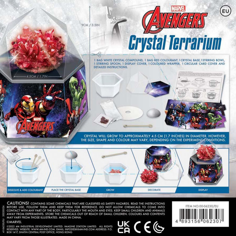 4M Disney/Marvel Avengers/Crystal Terrarium/EU  36x28x19mm