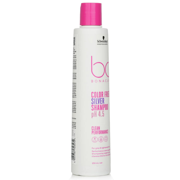 Schwarzkopf BC Bonacure pH 4.5 Color Freeze Silver Shampoo (For Grey & Lightened Hair)  250ml/8.45oz