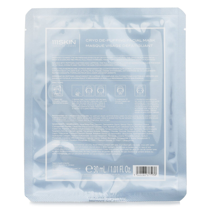 111Skin Cryo De-Puffing Facial Mask  5x30ml/5x1.01oz