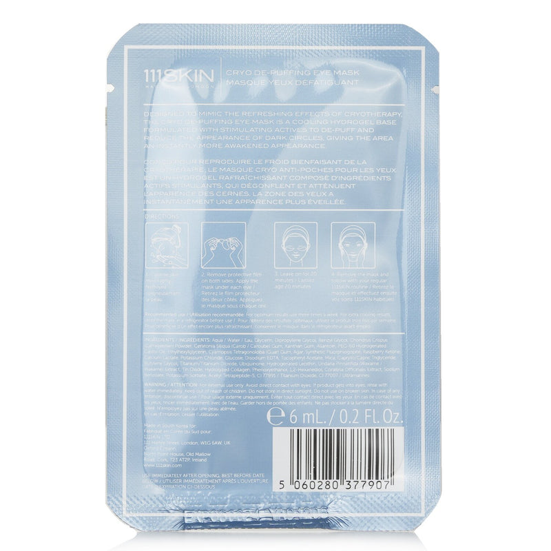 111Skin Cryo De-Puffing Eye Mask  8x6ml/8x0.2oz