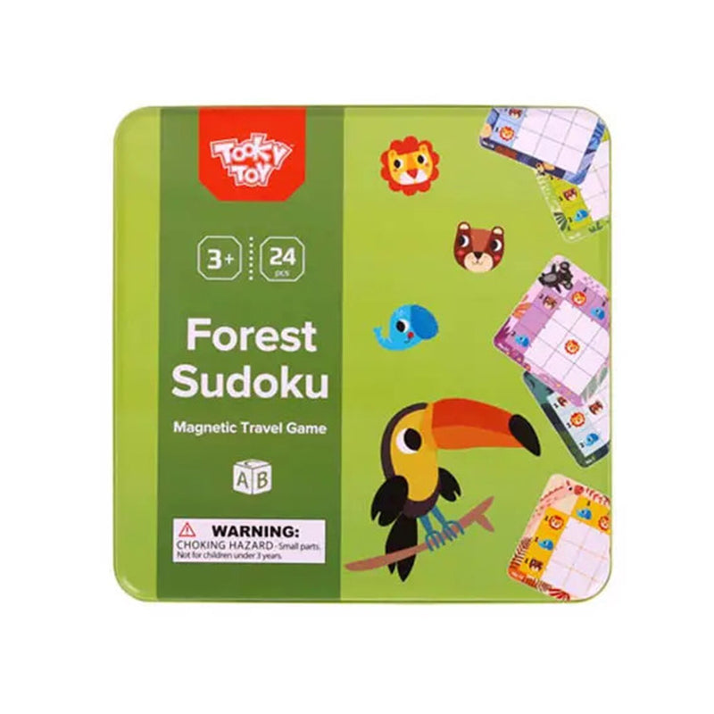 Tooky Toy Co Forest Sudoku  18x18x2cm