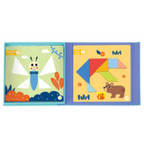 Tooky Toy Co Magnetic Tangram Play  22x22x3cm
