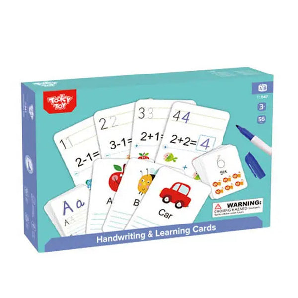 Tooky Toy Co Handwriting & Learning Cards  34x24x5cm