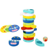Tooky Toy Co Stacking Game - Animals  8x8x23cm