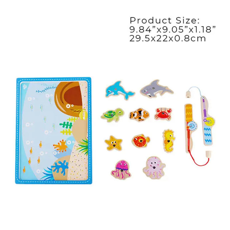 Tooky Toy Co Fishing Game  30x22x1cm