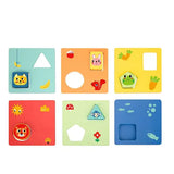 Tooky Toy Co Logic Game-Shapes  13x13x5cm