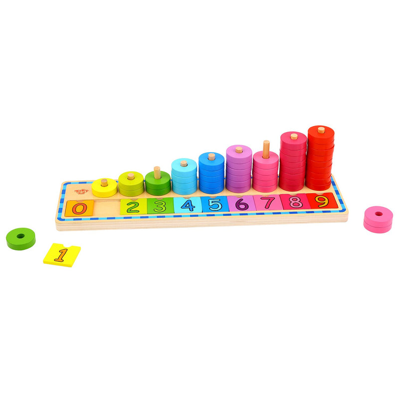 Tooky Toy Co Counting Stacker  43x11x12cm