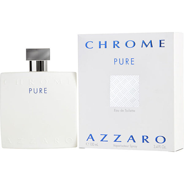 Azzaro Chrome Pure Eau De Toilette Spray 100ml/3.4oz