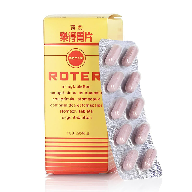 Roter Lede Stomach Tablets - 100 Capsules  100pcs/box