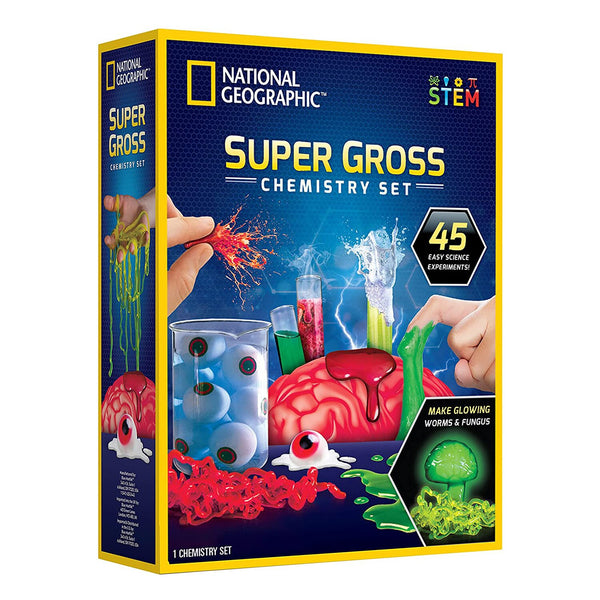 National Geographic Completely Gross Chemistry Set  28 x 7.6 x 31cm