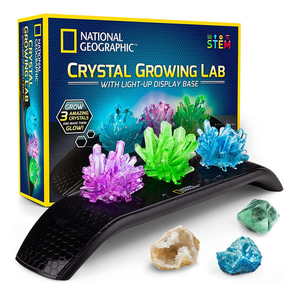 National Geographic National Geographic Light Up Crystal Growing Kit  23 x 9 x 29cm
