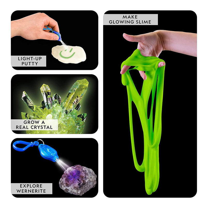National Geographic National Geographic Mega Science Lab: Glow-in-the-Dark Science Kit  26 x 5.5 x 19cm