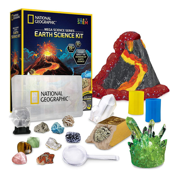 National Geographic National Geographic Science Explorations: Mega Earth Science Kit  22 x 8 x 30.5cm