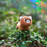 Urdu URDU FUWAFUWA PART 2-BEAR (BOX OF 5)  11 x 9 x 12.5cm