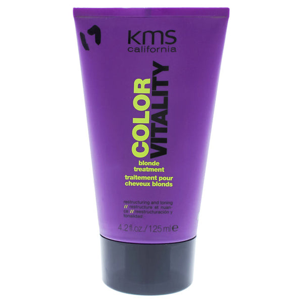 KMS Color Vitality Blonde Treatment by KMS for Unisex - 4.2 oz Treatment