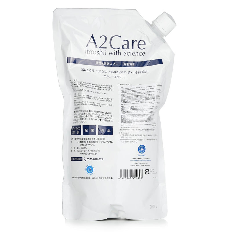 A2Care Anti-Bacterial Dedorizing Mist Refill  1000ml