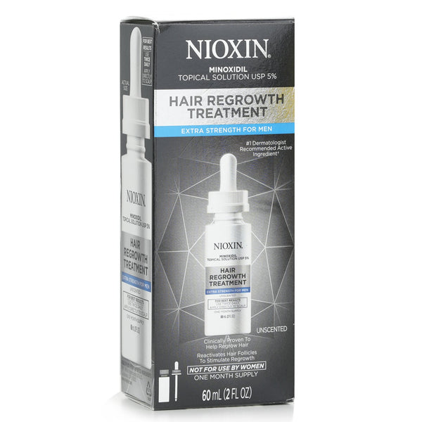 Nioxin Hair Regrowth Treatment 5% Minoxidil For Men 30 Day  60ml/2oz