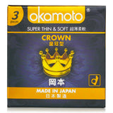 Okamoto Crown Condom 3pcs  3pcs/box