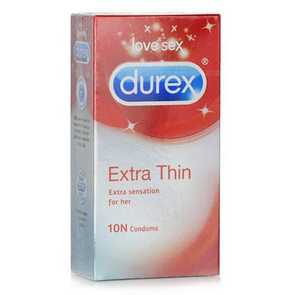 Durex Extra Thin 10pcs  10pcs/box