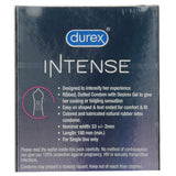 Durex Intense Condoms 10pcs  10pcs/box