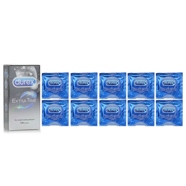 Durex Extra Time Condoms 10pcs  10pcs/box