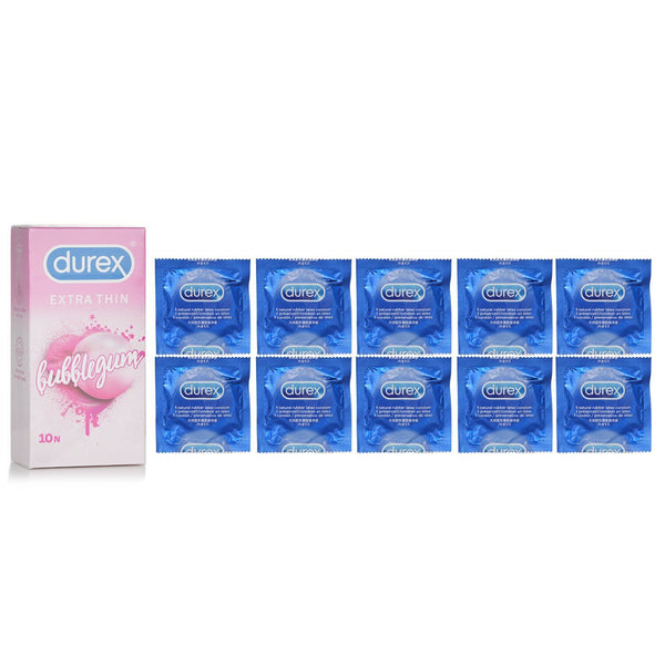 Durex Extra Thin Condom 10pcs - Bubblegum  10pcs/box