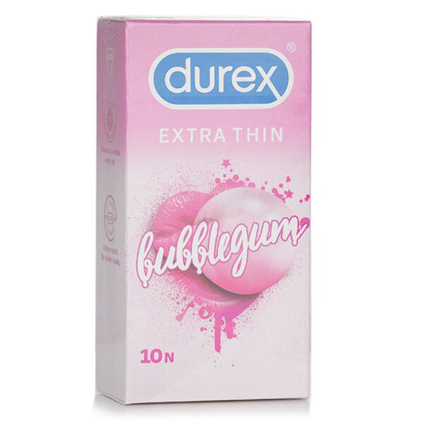 Durex Extra Thin Condom 10pcs - Bubblegum  10pcs/box