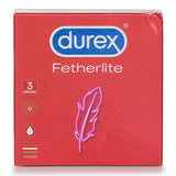 Durex Fetherlite Thin Condom 3pcs  3pcs/box