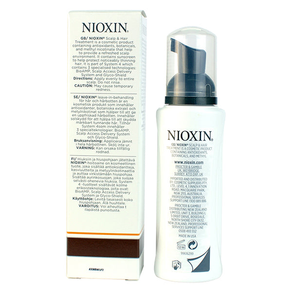 Nioxin Scalp & Hair Treatment System 4 100ml/3.4oz