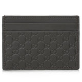 Gucci 262837 Gucci Microguccissim a Card Holder  Fixed Size