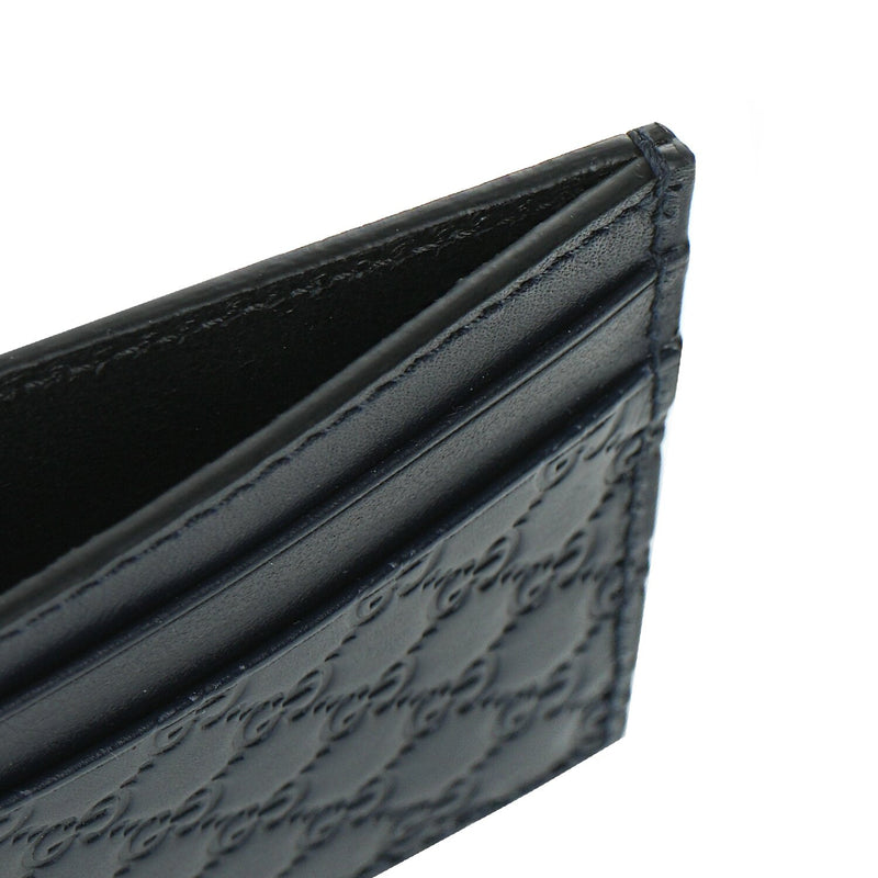 Gucci 262837 Gucci Microguccissim a Card Holder  Fixed Size