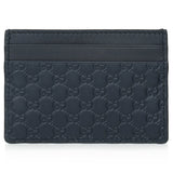 Gucci 262837 Gucci Microguccissim a Card Holder  Fixed Size