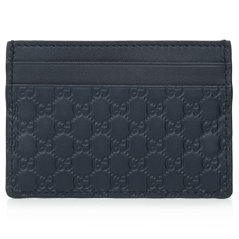 Gucci 262837 Gucci Microguccissim a Card Holder  Fixed Size