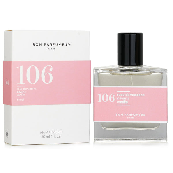 Bon Parfumeur 106 Eau De Parfum Spray - Floral Intense (Damascena Rose, Davana, Vanilla)  30ml/1oz