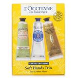 L'Occitane Travel Exclusive Soft Hands Trio Cream Set  3x30ml/1oz