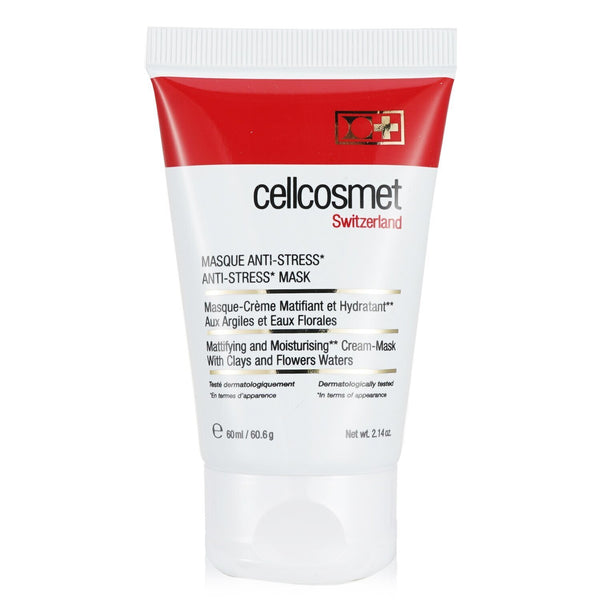 Cellcosmet & Cellmen Cellcosmet Anti-Stress Mask - Ideal For Stressed, Sensitive or Reactive Skin (Exp. Date: 08/2023)  60ml/2.14oz