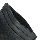 Gucci 262837 Gucci Microguccissim a Card Holder  Fixed Size
