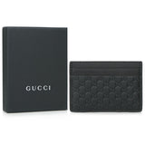 Gucci 262837 Gucci Microguccissim a Card Holder  Fixed Size