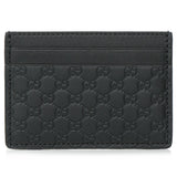 Gucci 262837 Gucci Microguccissim a Card Holder  Fixed Size